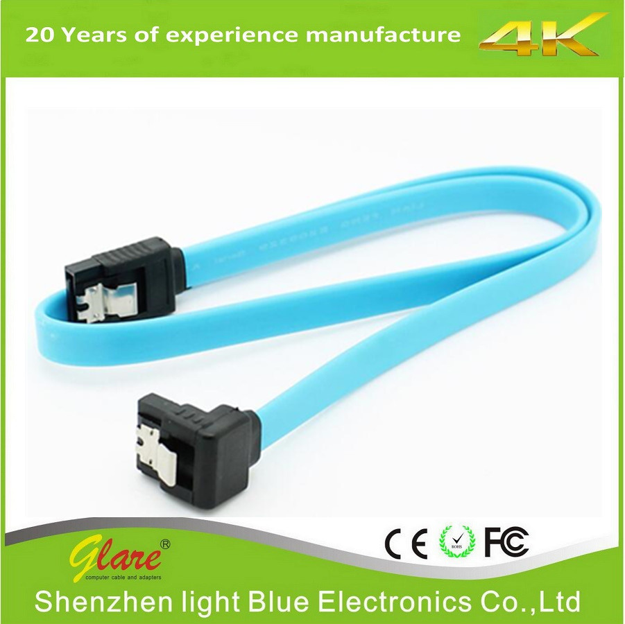 Wholesale 50cm 7 Pin SATA Cable with Clip