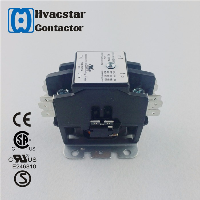 UL Definite Purpose 2 Pole Contactor 24 Volt Coil