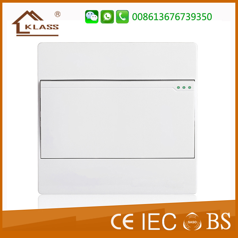 British Standard Single Gang 2 Way Push Wall Switch