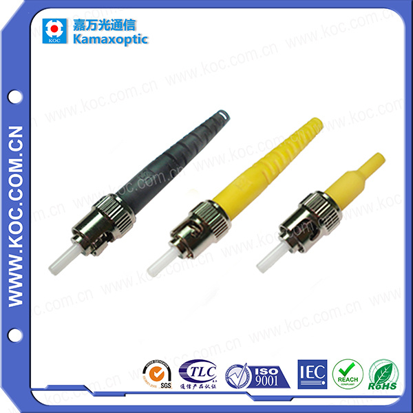 ST/PC Singlemode or Multimode Optical Fiber Connectors