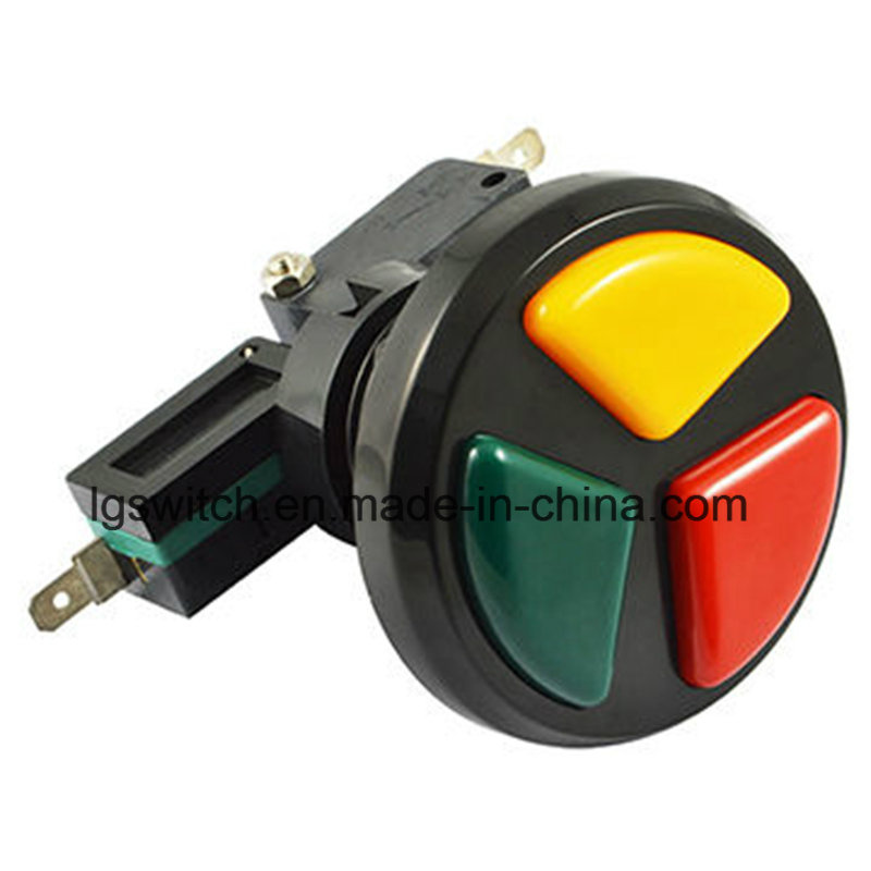 24mm IP65 3 Position Push Button Switch