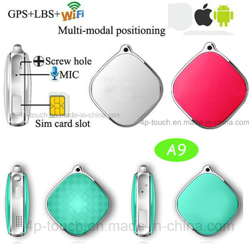 Micro SIM Card Mini GPS Tracker for Person/Cat/Pet (A9)