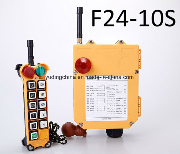 24V DC Motor Remote Control F24-10s Telecontrol Industrial Wireless Radio Remote Controls
