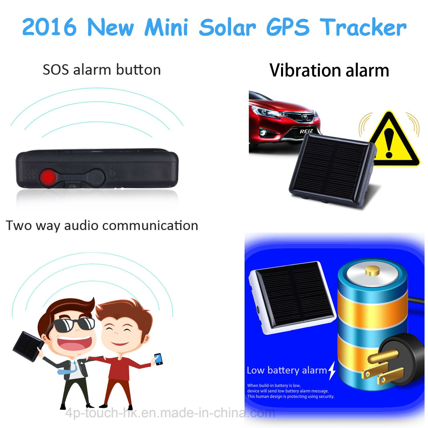 Mini GPS Tracker for Pets with Waterproof IP67 (V26)