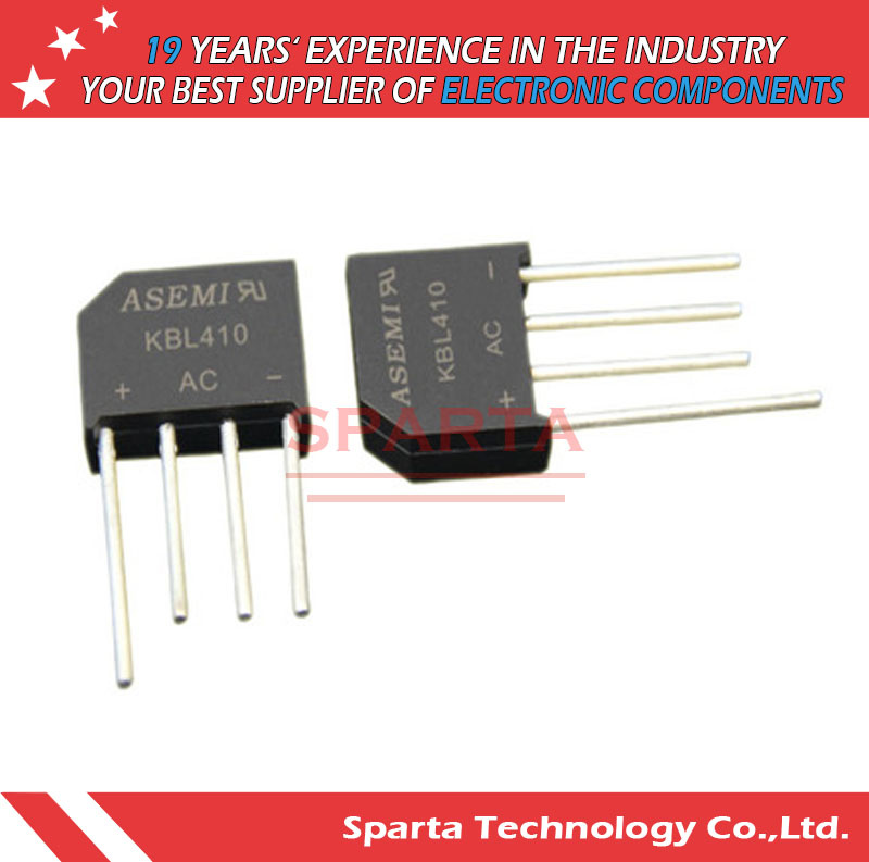 Kbl406 Kbl410 Kbl Bridge Rectifier 4A 50V~1000V Transistor
