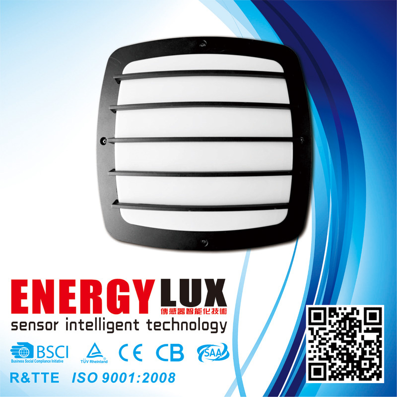 E-L02g Outdoor Aluminium Die Casting Dimming Microwave Sensor Lamp