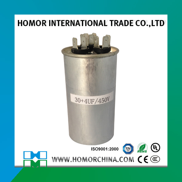 AC Motor Run Air Conditioner Cbb65 Capacitor Dual Capacitor
