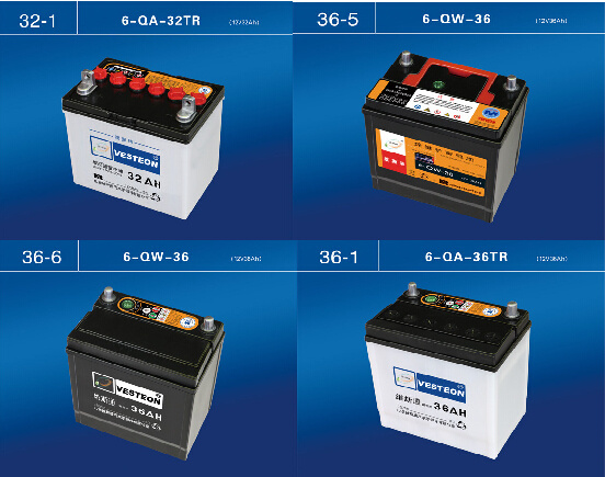 China Auto Battery 12V 50ah 70ah 75ah 150ah
