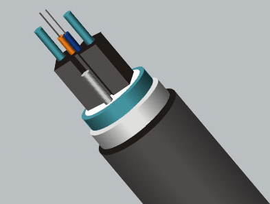 Indoor/Outdoor Armour Bow-Type Drop Cable