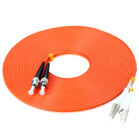 LC-St Optical Fiber Patch Cord Multimode Duplex 50/62.5