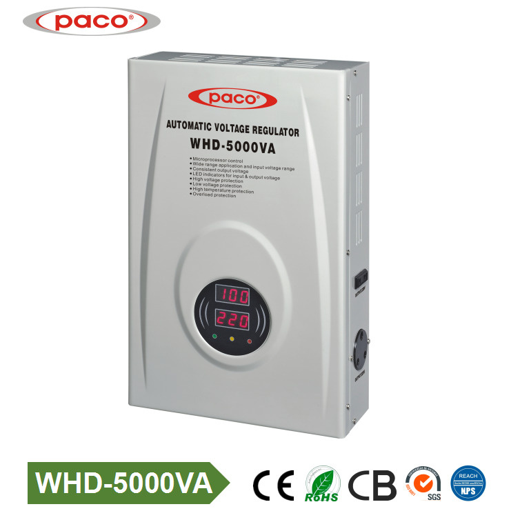 Hot Selling 5000va Wall Mounted Automatic Voltage Regulator