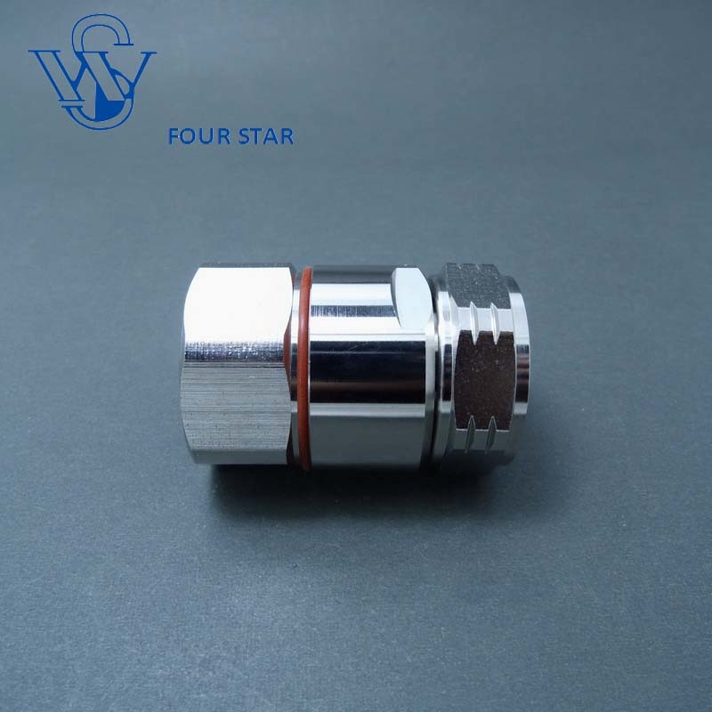 7/16 DIN Male Plug Clamp Connector for 7/8
