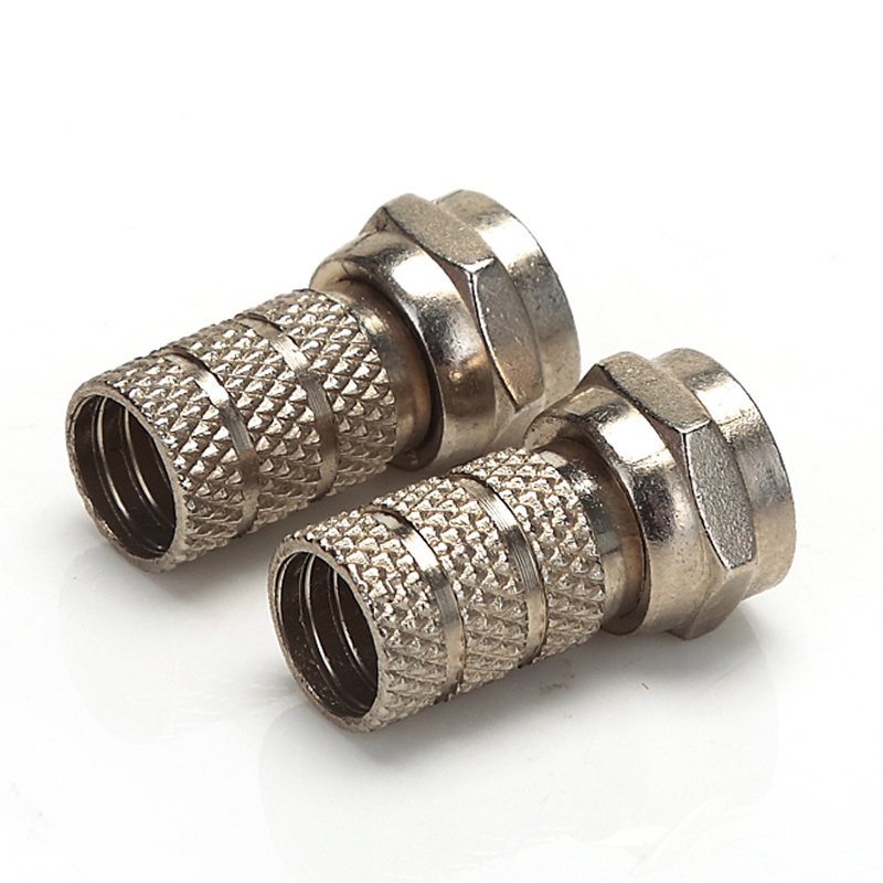 RG6 Rg59 F Thread Self-Tightening Type Connector