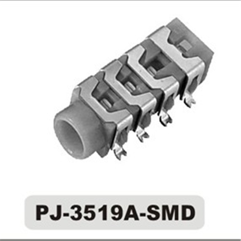3.5mm SMD 6 Pin Stereo Phone Jack