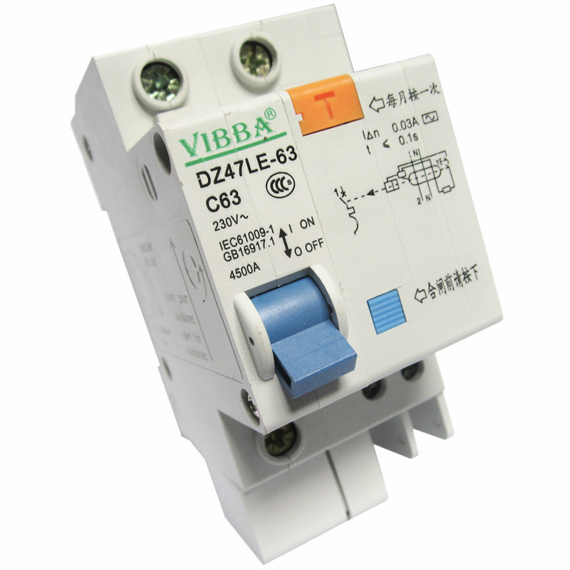Dz47le-63, C45n ELCB, MCB, RCCB, Circuit Breaker, Switch, Crusher, Contactor, Relay