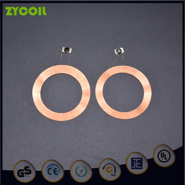 Animal Tag Transponder Active RFID Inductive Coil with COB