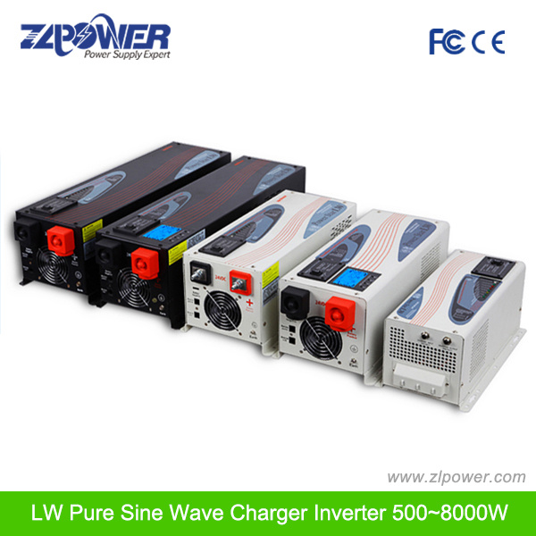 Pure Sine Wave Hybrid Charger Power Inverter Lw1000-6000W
