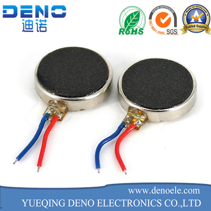 Pancake Micro Motor Flat Leads 10mm X 2.7mm Flat Vibration Mini Coin Motor