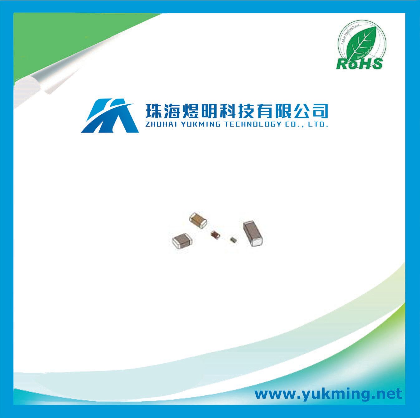 Capacitor Ceramic Cc0603krx7r8bb105 of Electronic Component