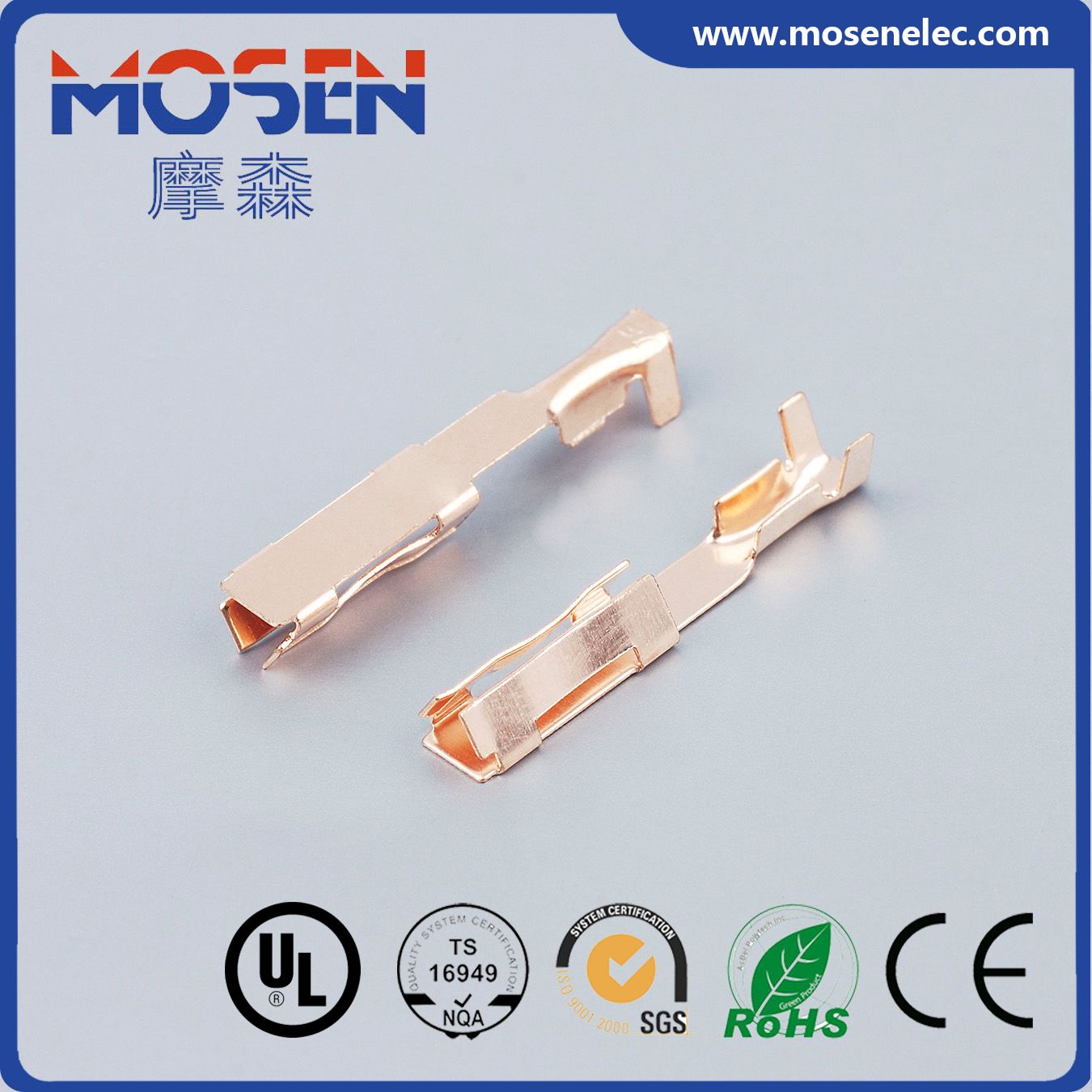 Lamp Socket Terminal Electrical Connectors Djd055-2 Wire Connector