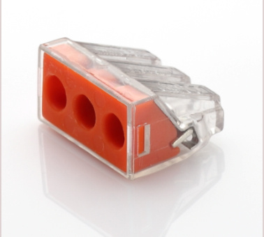 Equivalent Wago Wire Connector, Push in Terminal Block