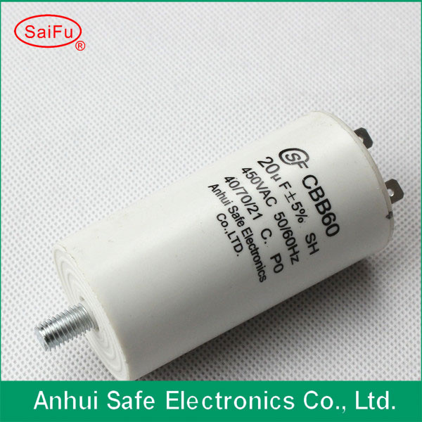 Cbb60 Metallized Polypropylene Film Capacitor 70UF 450V
