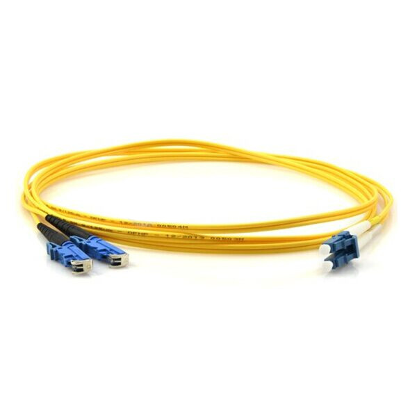 LC-E2000 Fiber Optic Patch Cords Single-Mode Duplex Upc-Upc