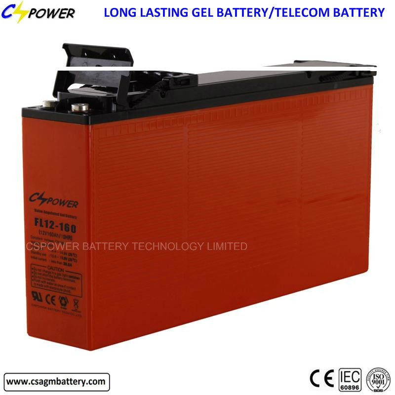 China 12V150ah Gel Front Terminal Battery, for Telecom and Solar System