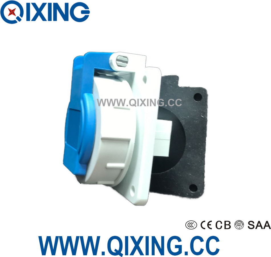 Qixing Cee/IEC Schuko Socket IP67 16A 230V