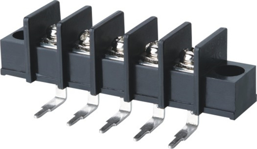 Wanjie Black Barrier Terminal Block for Audio Equipment (WJ45RM-9.5)