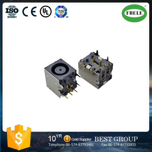 Gold-Plated Large Current DC-109 Laptop Power Socket