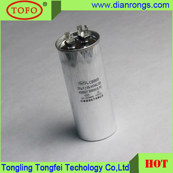 50UF P2 Cbb65 Capacitor Made in China