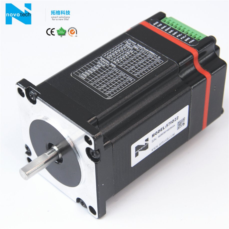 Integrated Open-Loop Stepper Motor with Controller Built-in