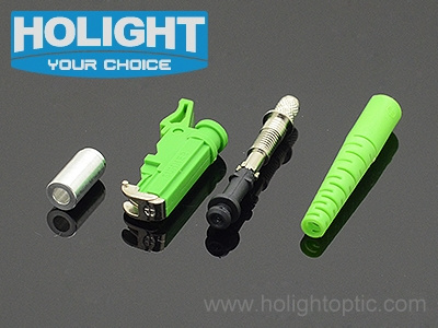 E2000/APC Fiber Optic Connector