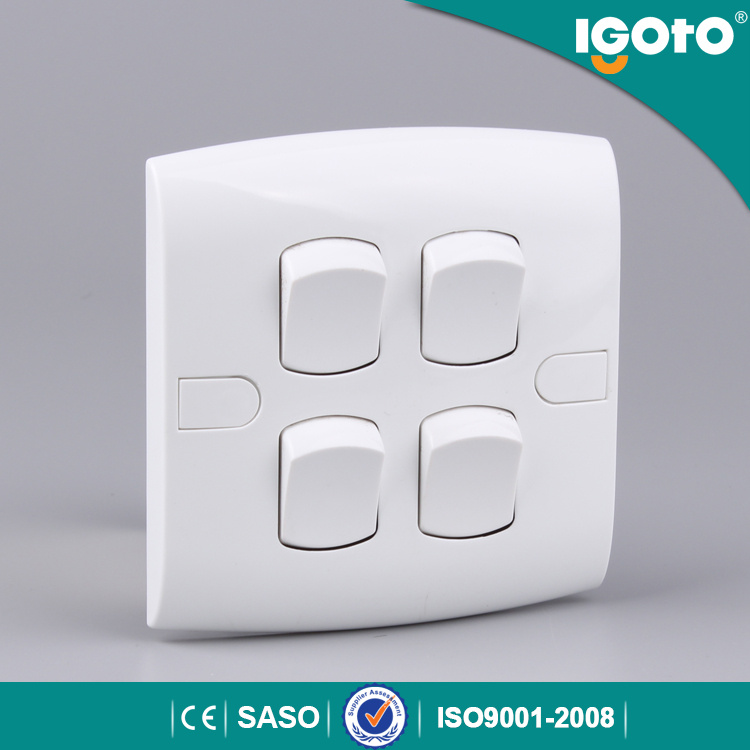 4 Gang Wall Socket and Switch