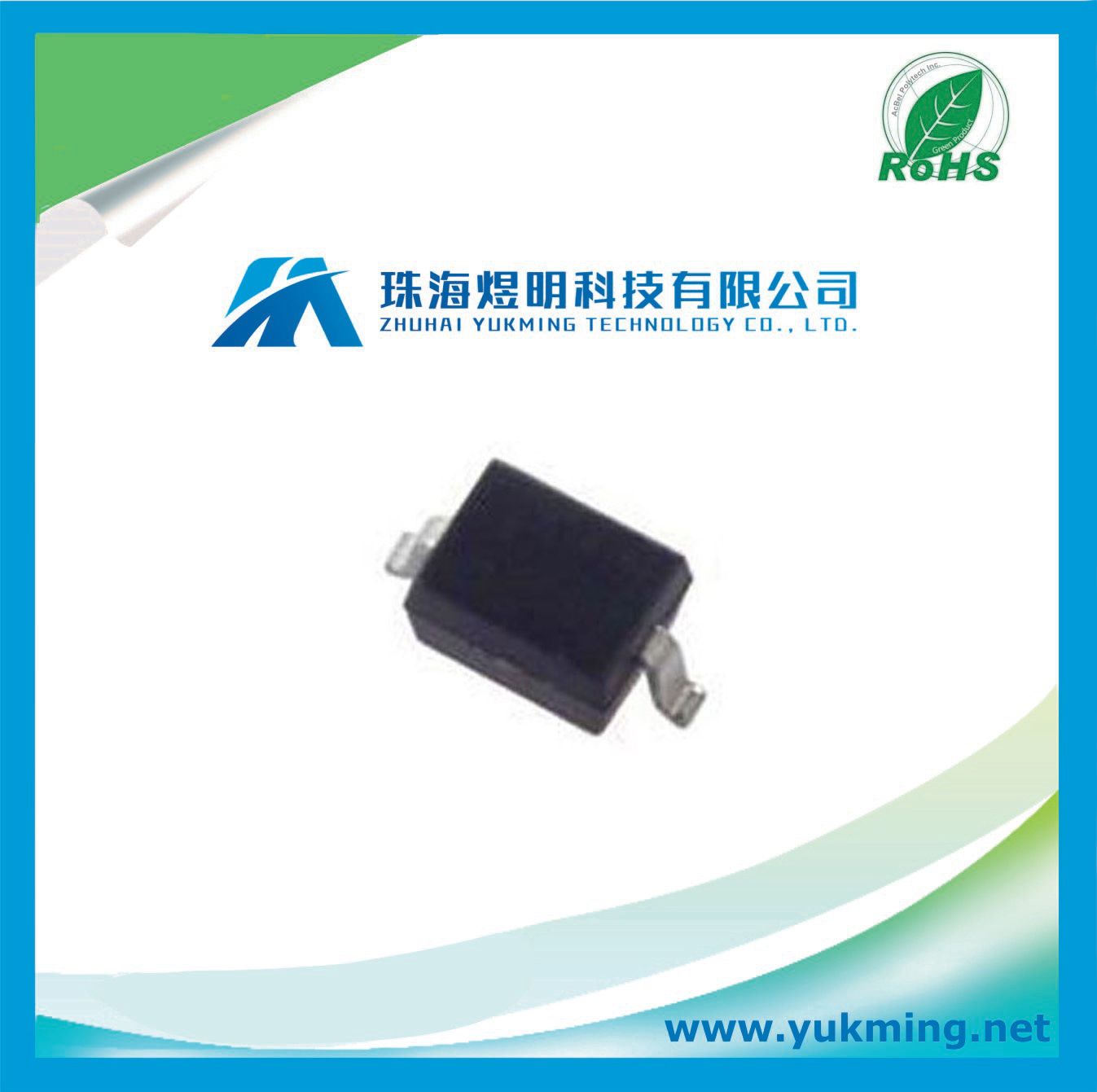 Surface Mount Schottky Barrier Rectifier Diode Bat760