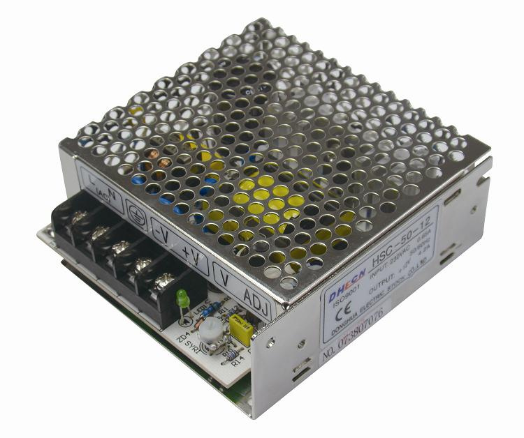 50W Single Output Switching Power Supply (HSC-50)