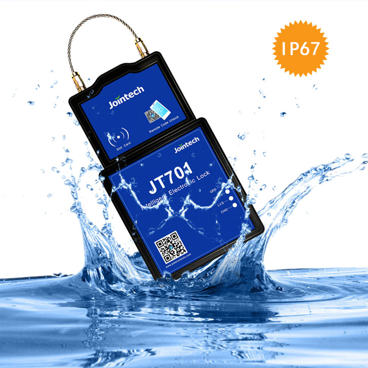 Electronic Cargo Tracking System Lock with RFID and Remote Unlock