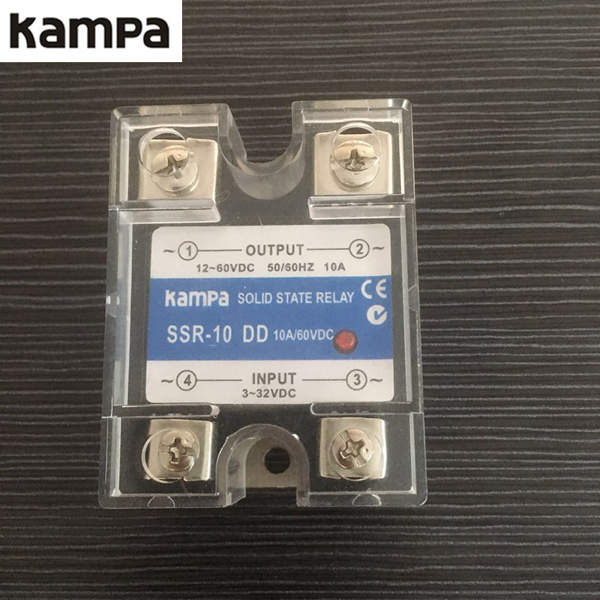 SSR 10dd 3-32VDC to 12-60VDC Single Phase Solid State Relay