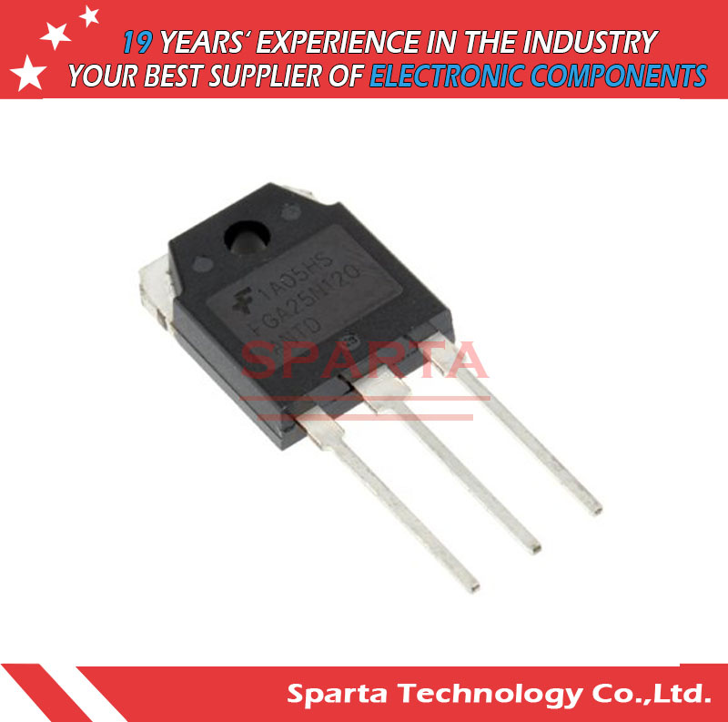 Fga25n120 N-CH 1200V 50A to-3p Rail IGBT Chip Transistor