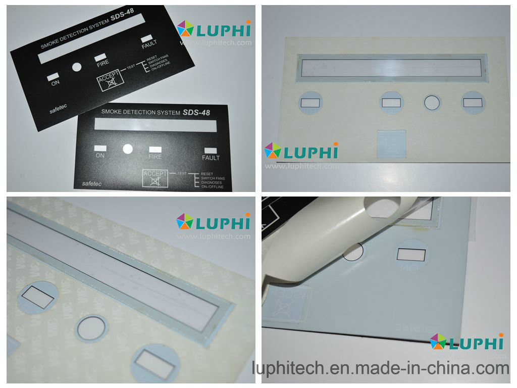 Customized Durable Graphic Overlay with PMMA Backer (MIC-0083)