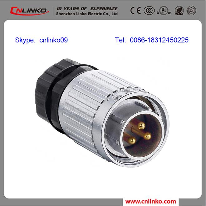Waterproof 3 Pin Wire Connector / Connector for Street Lamp Lighting