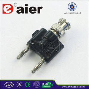 Daier Double Banana Plug and Audio Cable (CX-2041)
