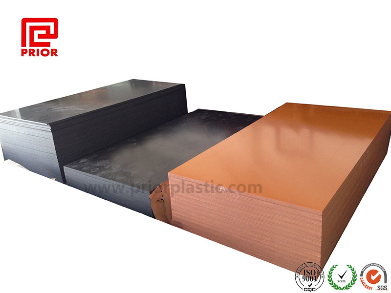 Orange Bakelite Sheet Black Bakelite Sheet