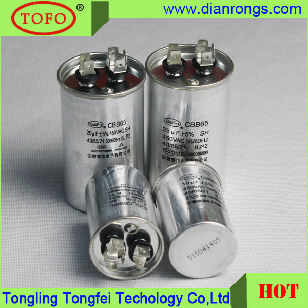 Cbb65 30UF Motor Runing Capacitor Made From China
