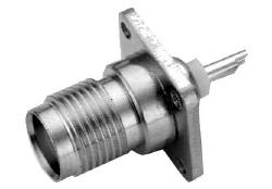 TNC Female Flange with 4 Hole