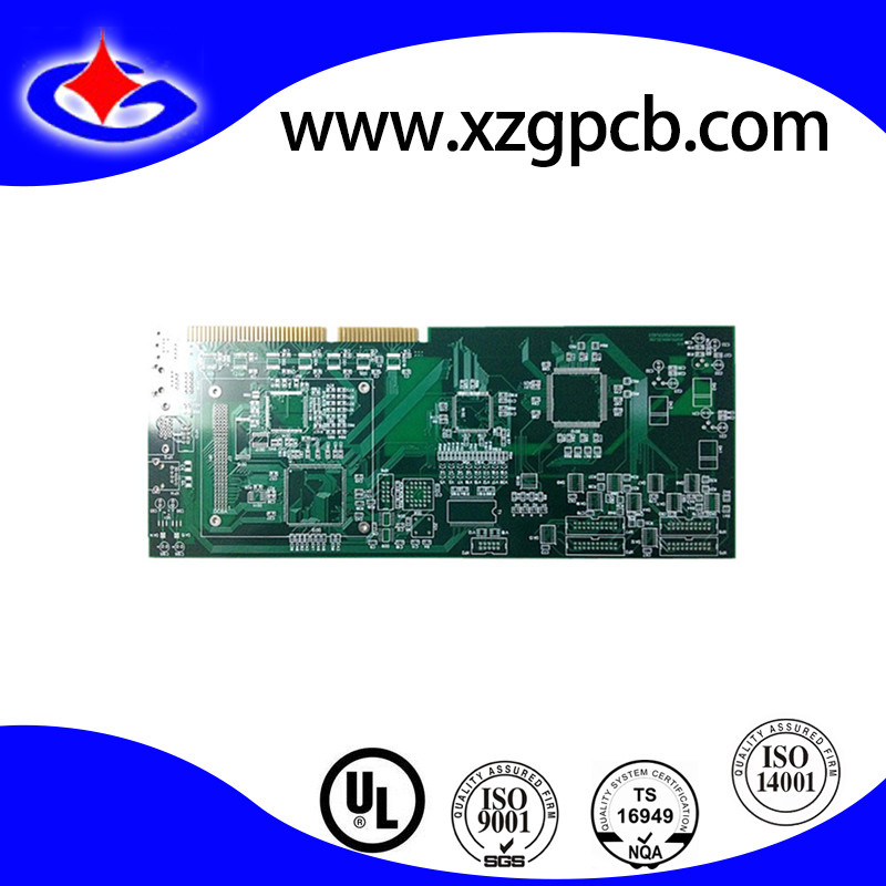 Gold Plating PCB with Gold Finger for USB Flash Drive