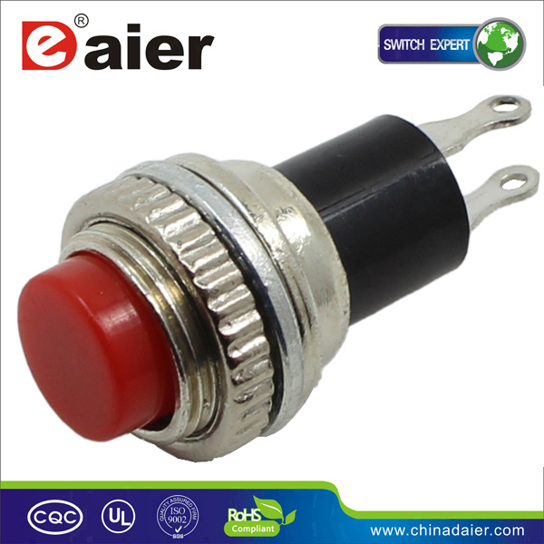 Spst 2 Pin Round Button Pushbutton Switch (DS-314/DS-315)