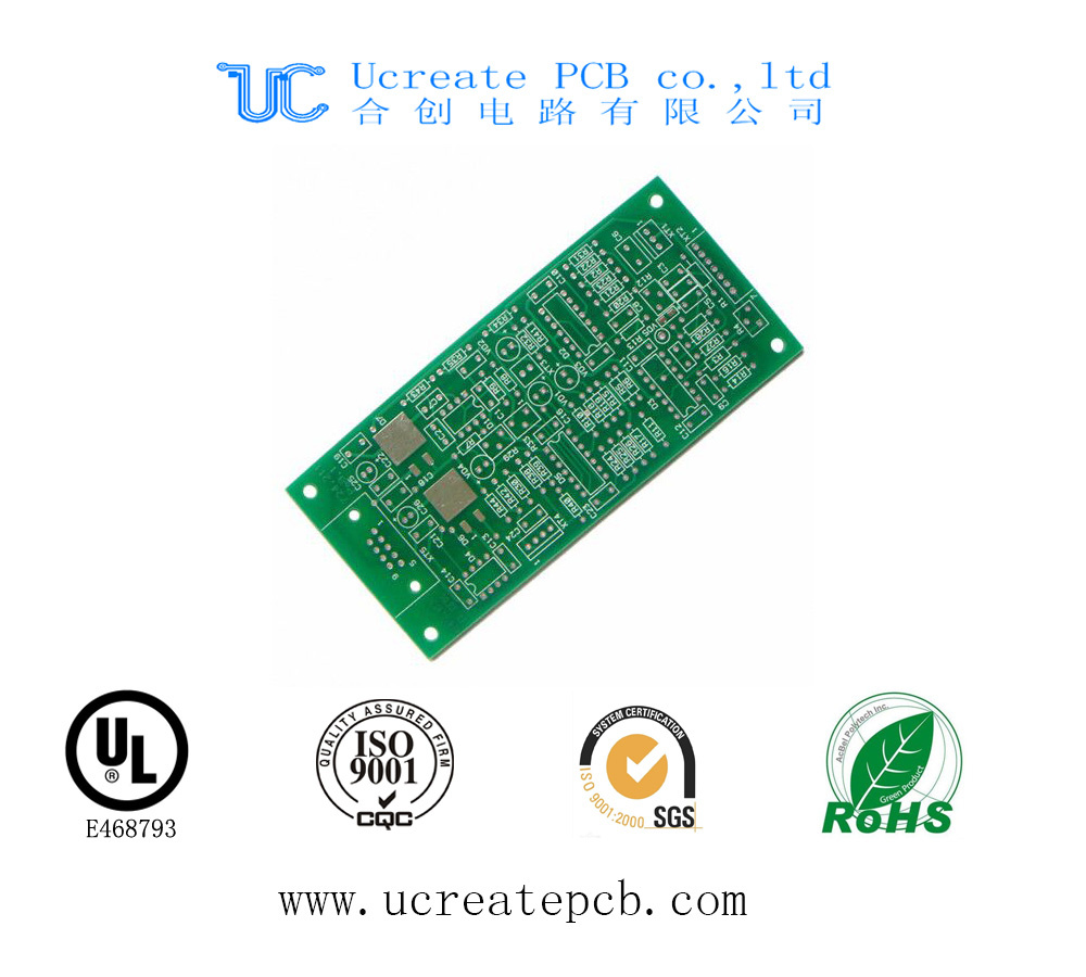Double Layer UL ISO9001 High Quality Rigid PCB Board