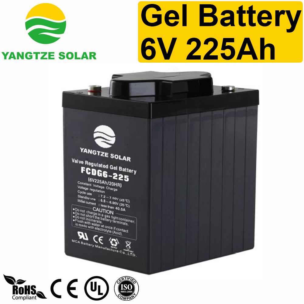 Yangtze Deep Cycle Lead Acid Battery 6V 230ah